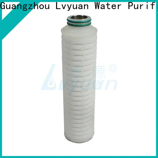 pvdf pleated filter manufacturers supplier for organic solvents 1