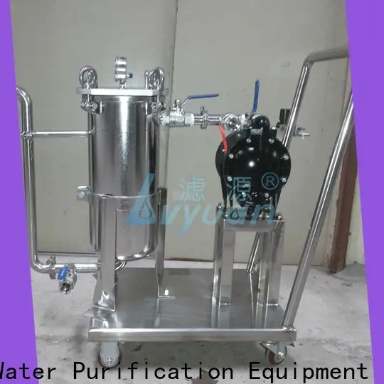 Lvyuan ss filter housing with fin end cap for sea water desalination 1