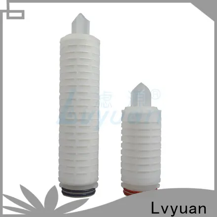 Lvyuan pleated filter manufacturers supplier for liquids sterile filtration 1