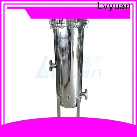 Lvyuan stainless steel water filter housing with fin end cap for sea water desalination 1