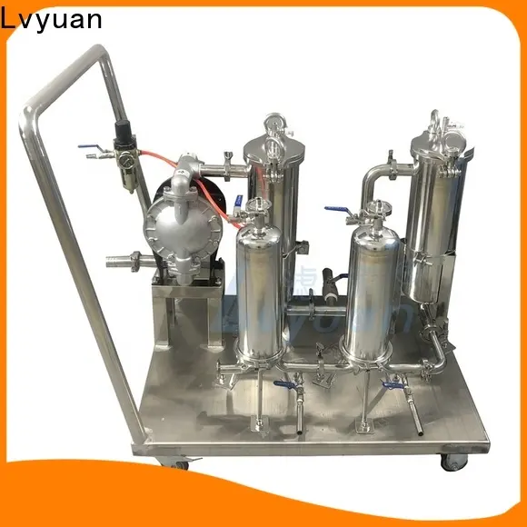 Lvyuan titanium stainless steel cartridge filter housing with core for industry 1