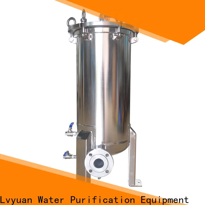 Lvyuan best stainless steel filter housing with fin end cap for industry 1