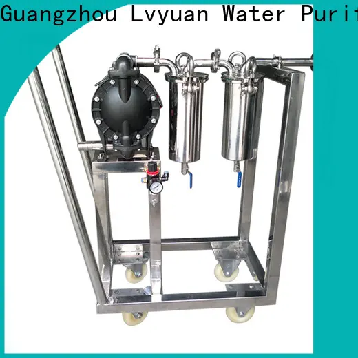 Lvyuan high end ss bag filter housing manufacturer for oil fuel 1