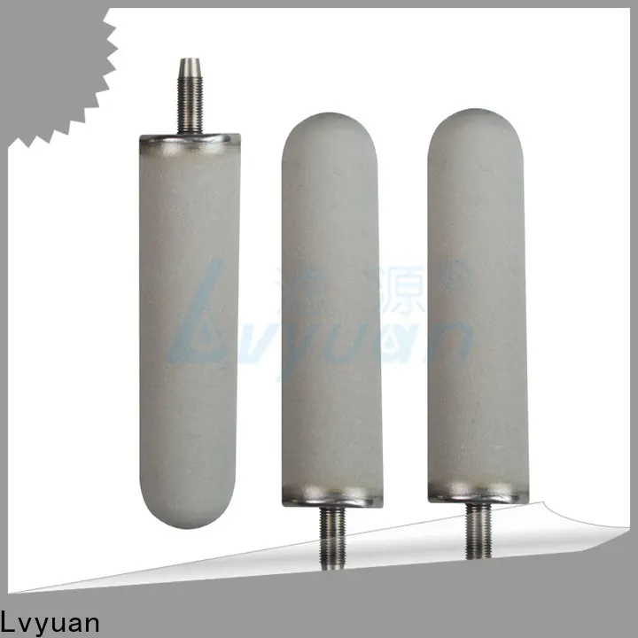 Lvyuan sintered carbon water filter rod for sea water desalination2 1