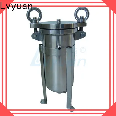 Lvyuan professional ss bag filter housing with core for sea water desalination 1