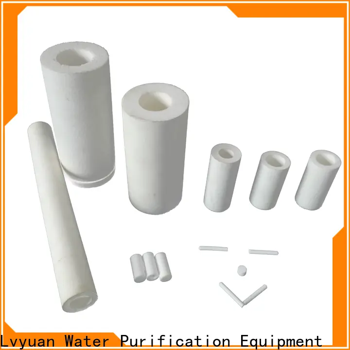Lvyuan activated carbon sintered stainless steel filter supplier for sea water desalination 1
