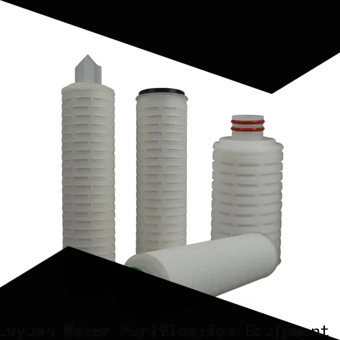 Lvyuan pvdf pleated filter cartridge suppliers supplier for industry 1