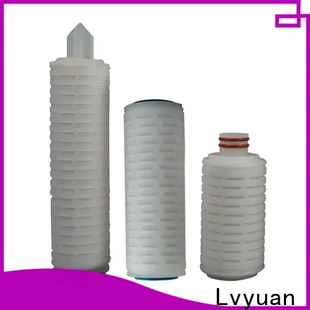 Lvyuan pleated filter cartridge manufacturer for liquids sterile filtration1 1