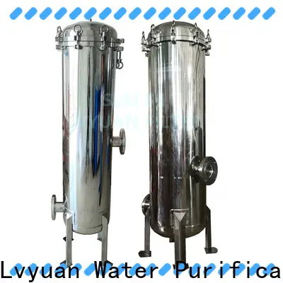 Lvyuan porous ss bag filter housing rod for sea water treatment1 1