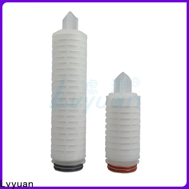 Lvyuan pleated filter with stainless steel for sea water desalination 1