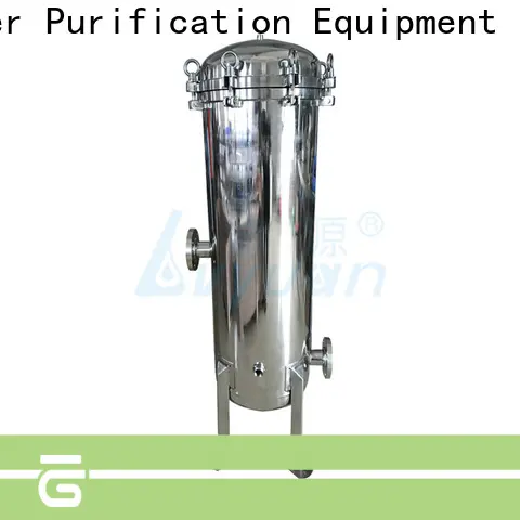 Lvyuan porous stainless steel cartridge filter housing with fin end cap for sea water desalination 1