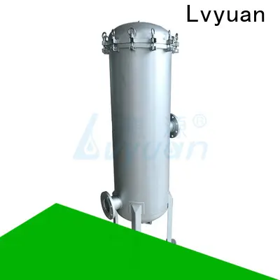 porous stainless steel water filter housing with fin end cap for industry 1