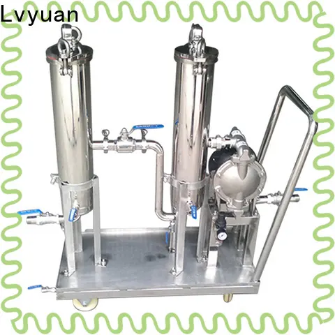 Lvyuan efficient stainless steel water filter housing housing for sea water desalination 1
