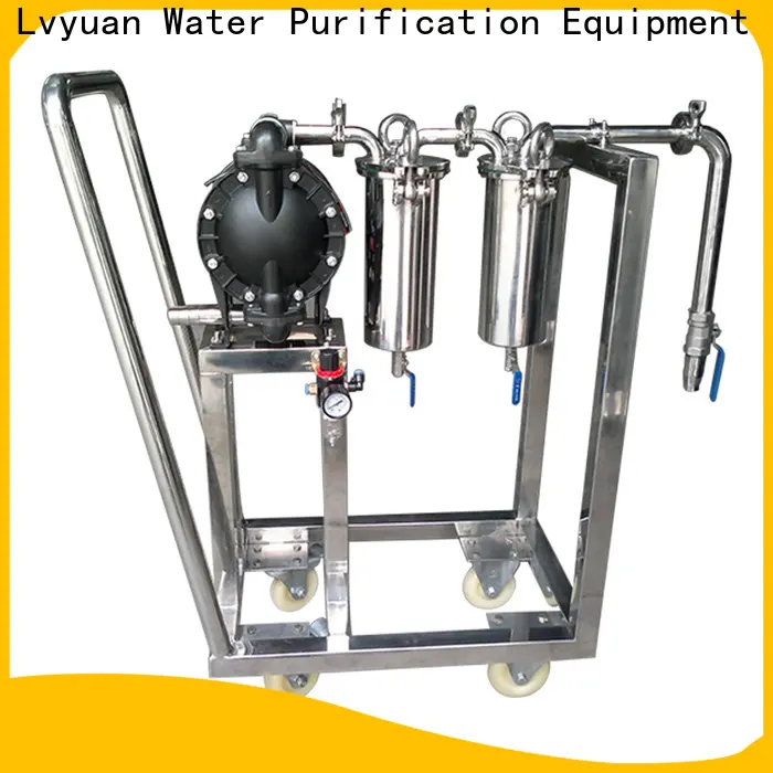 Lvyuan high end stainless steel filter housing housing for oil fuel 1