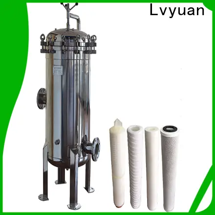 Lvyuan ss cartridge filter housing with fin end cap for sea water treatment2 1