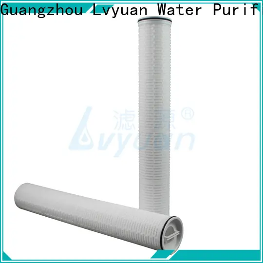 Lvyuan high flow pleated filter cartridge manufacturer for sale 1