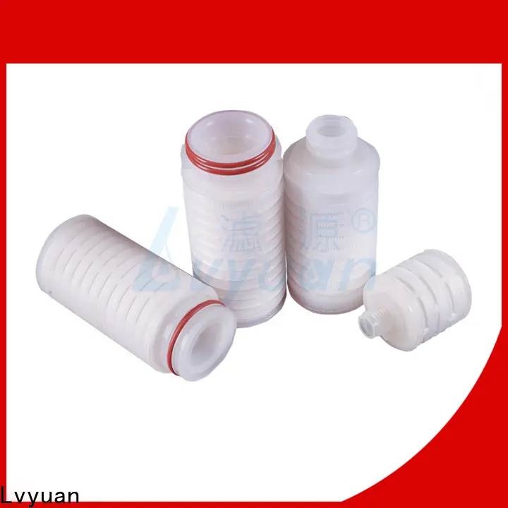 Lvyuan ptfe pleated water filters manufacturer for diagnostics 1