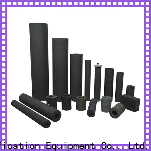 activated carbon sintered plastic filter supplier for industry 1