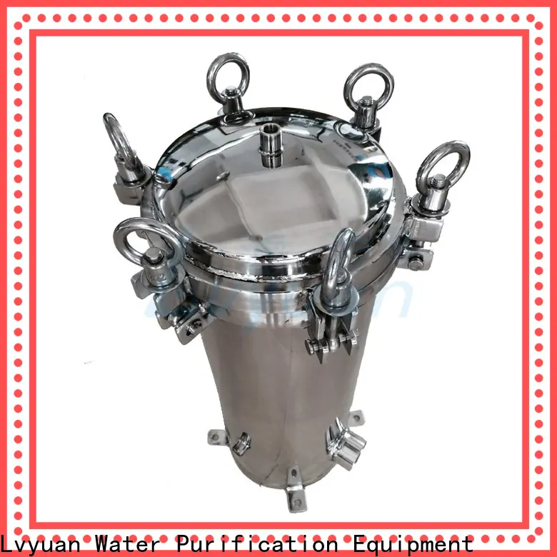 Lvyuan high end stainless steel filter housing housing for food and beverage 1