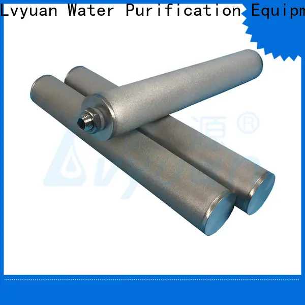 Lvyuan sintered powder ss filter manufacturer for food and beverage 1