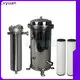 Lvyuan efficient stainless steel cartridge filter housing with fin end cap for food and beverage 1
