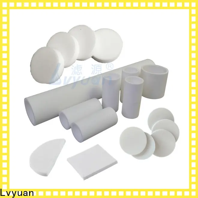 Lvyuan sintered plastic filter supplier for sea water desalination2 1