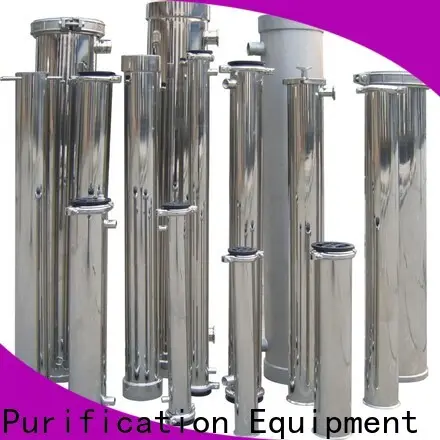 porous ss bag filter housing with fin end cap for sea water desalination 1