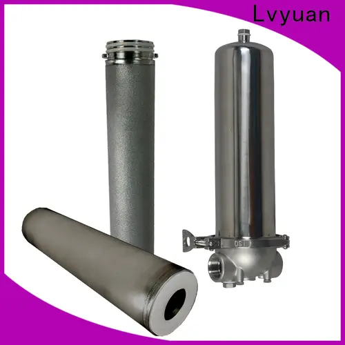 Lvyuan titanium stainless filter housing housing for oil fuel 1