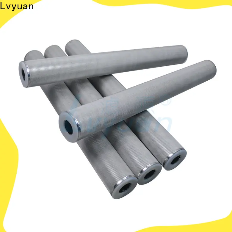 Lvyuan sintered carbon water filter rod for sea water desalination3 1
