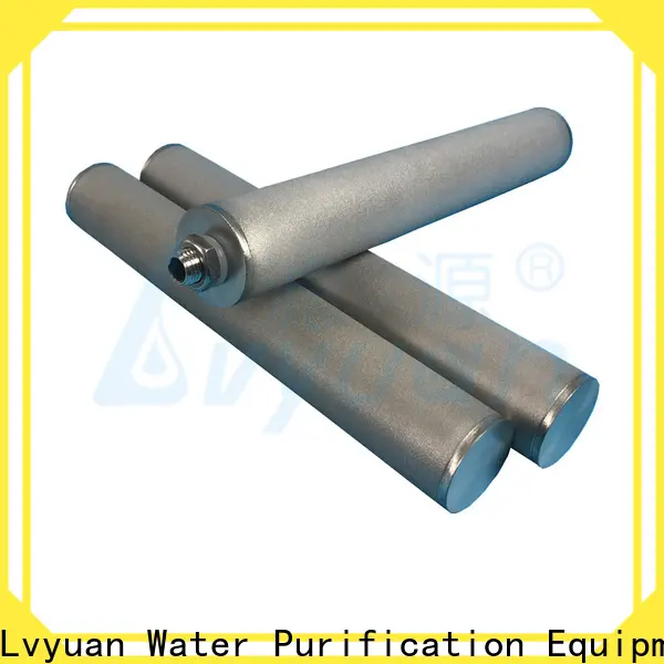 Lvyuan sintered plastic filter supplier for sea water desalination3 1