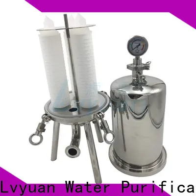 Lvyuan best stainless filter housing housing for food and beverage 1