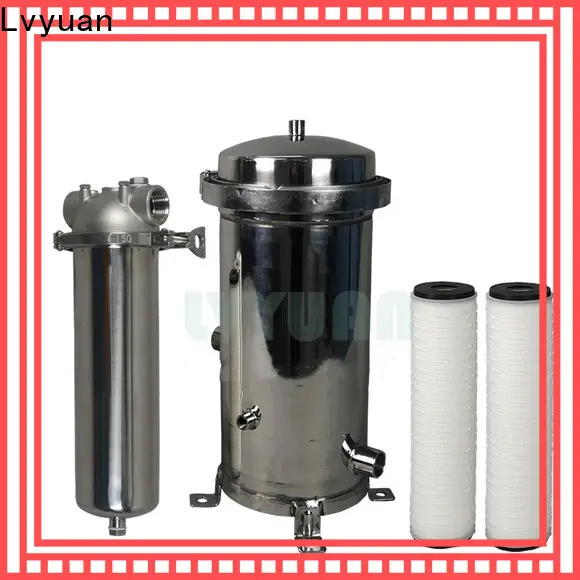 Lvyuan stainless steel cartridge filter housing with core for industry1 1