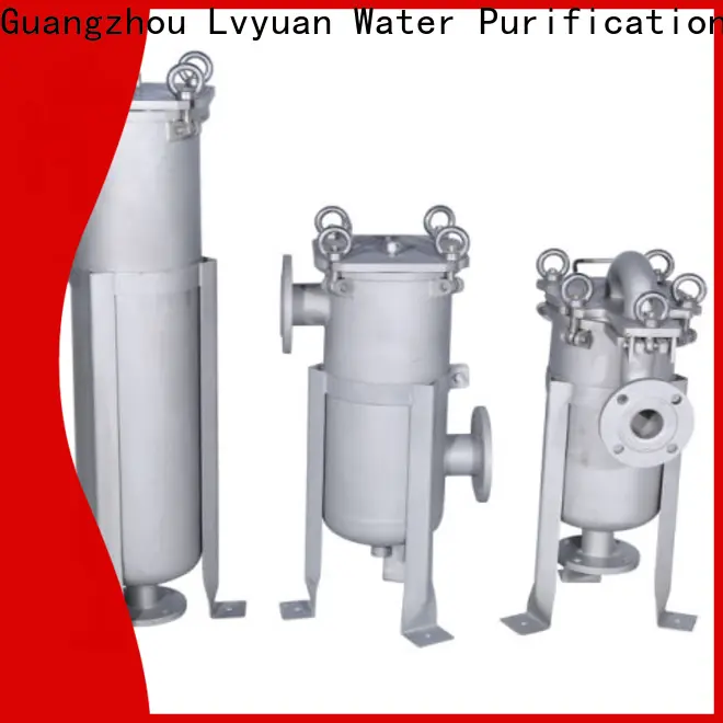 Lvyuan high end ss cartridge filter housing with fin end cap for oil fuel 1