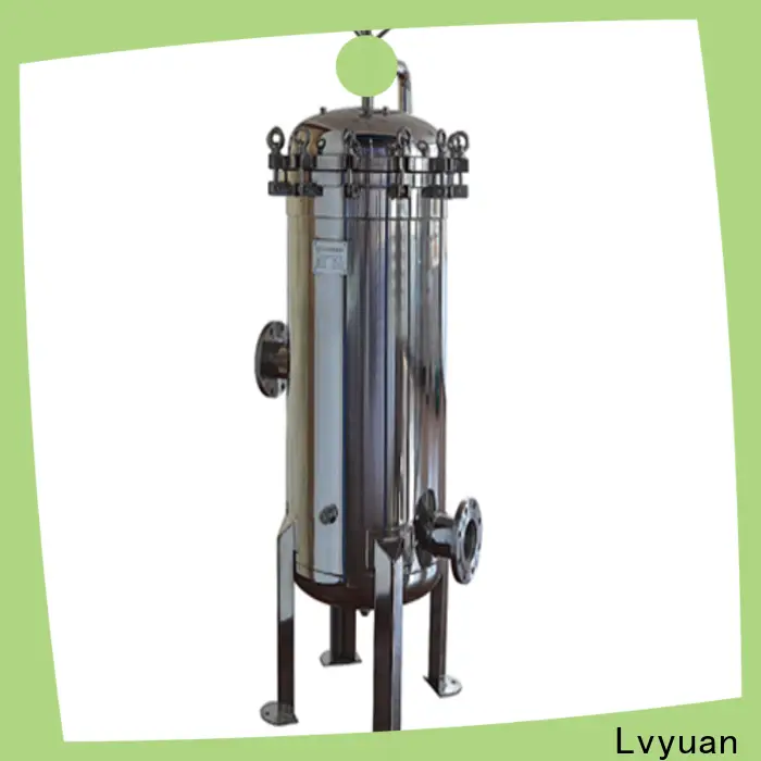 Lvyuan stainless steel water filter housing with fin end cap for sea water desalination1 1