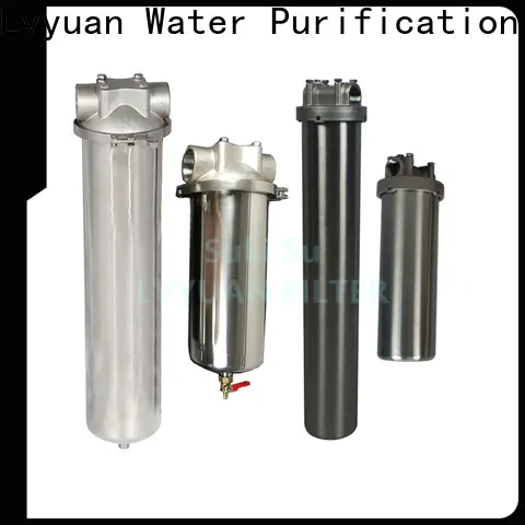porous stainless steel filter housing manufacturers with fin end cap for sea water treatment 1