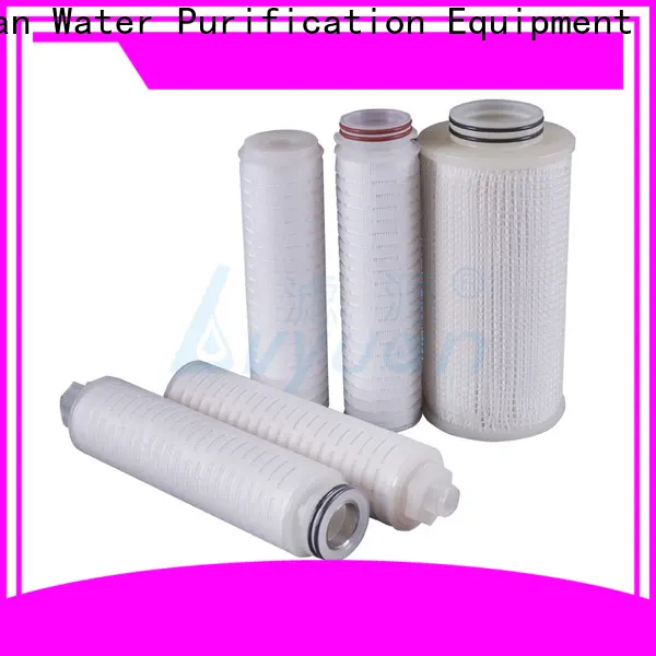 Lvyuan pleated filter element with stainless steel for liquids sterile filtration 1