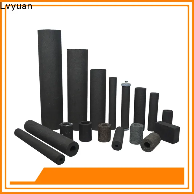 Lvyuan porous sintered powder ss filter supplier for food and beverage 1