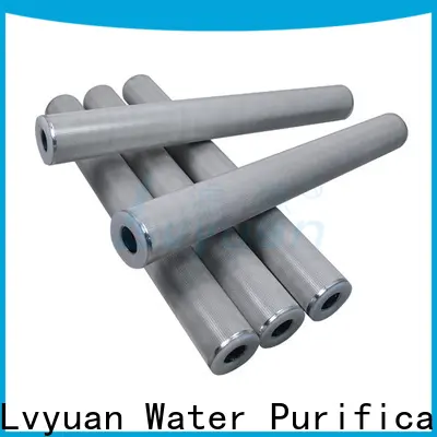 Lvyuan sintered filter cartridge manufacturer for sea water desalination1 1