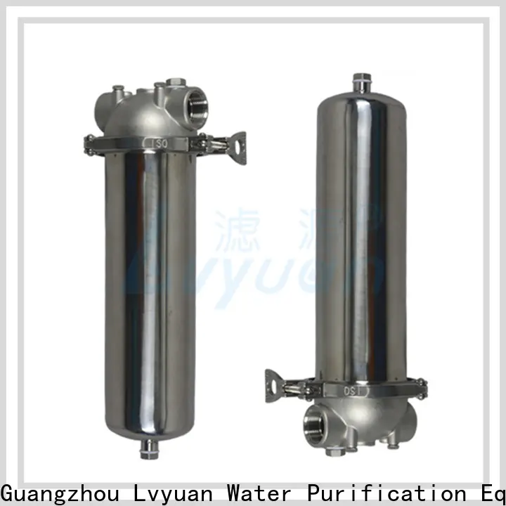 Lvyuan efficient stainless steel cartridge filter housing rod for industry 1
