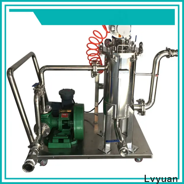 Lvyuan ss cartridge filter housing rod for sea water desalination 1