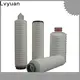 Lvyuan water pleated water filters manufacturer for organic solvents 1