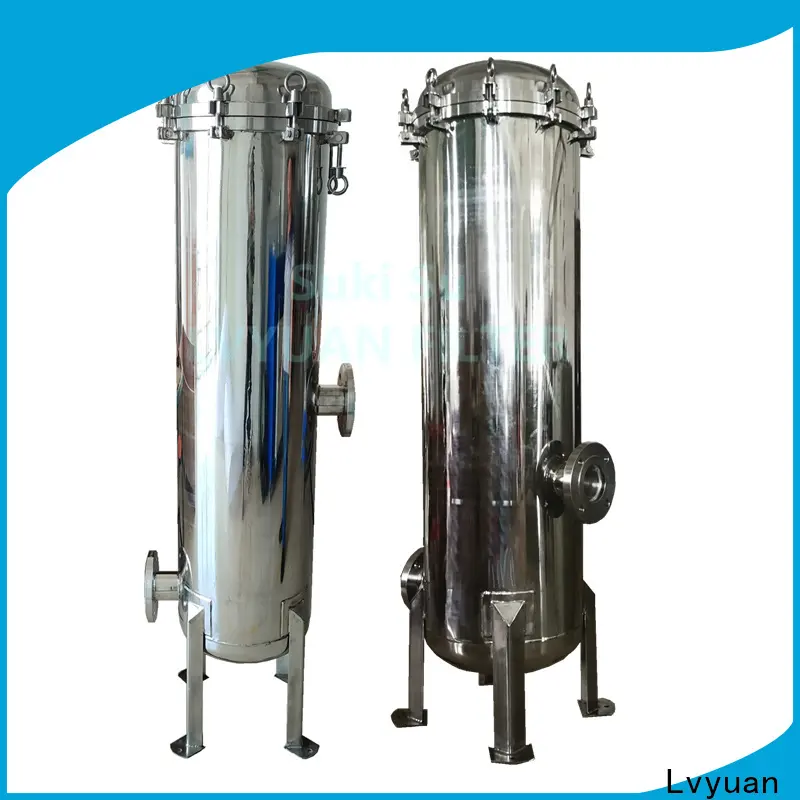 Lvyuan ss filter housing manufacturers with fin end cap for industry4 1