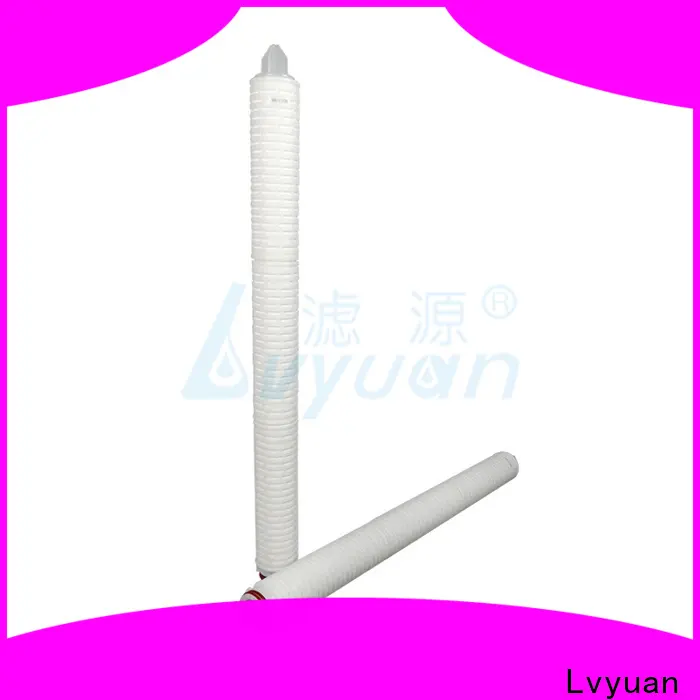 membrane pleated filter cartridge suppliers with stainless steel for sea water desalination 1