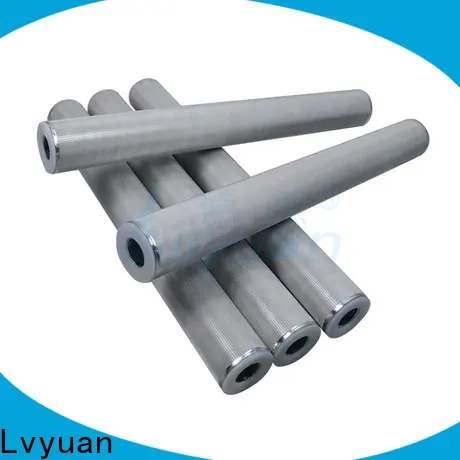 Lvyuan porous sintered carbon water filter supplier for sea water desalination 1