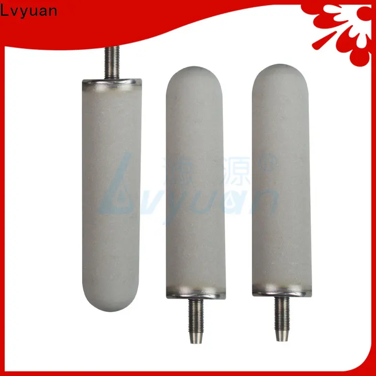 Lvyuan sintered metal filters suppliers rod for food and beverage3 1