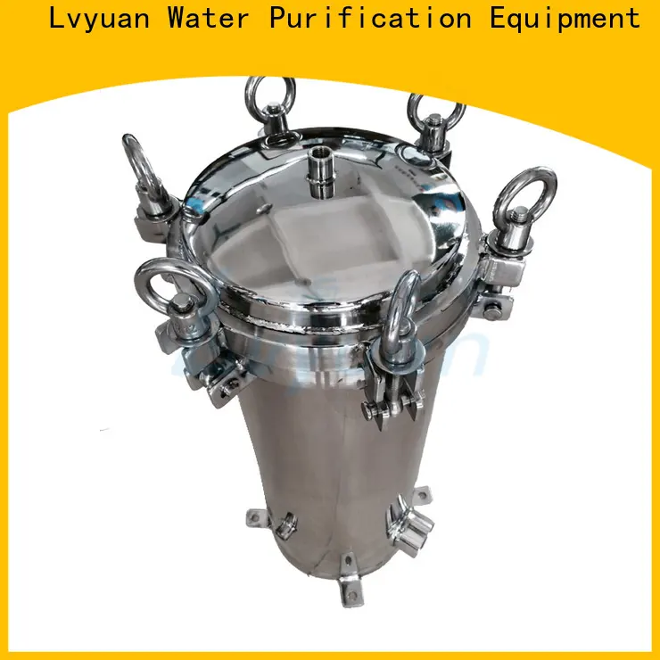 Lvyuan stainless filter housing with fin end cap for food and beverage2 1