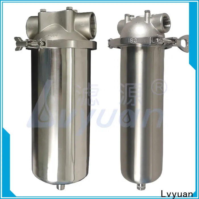 Lvyuan titanium ss filter housing with core for oil fuel 1