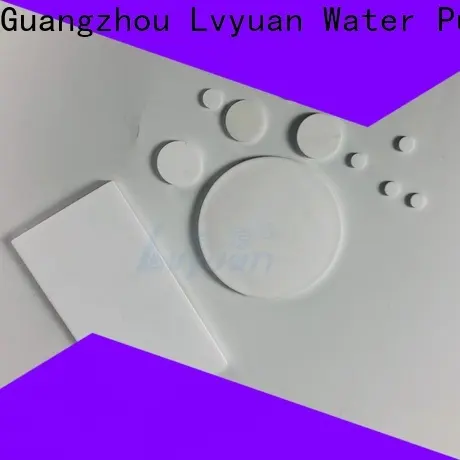 Lvyuan porous sintered plastic filter supplier for food and beverage 1