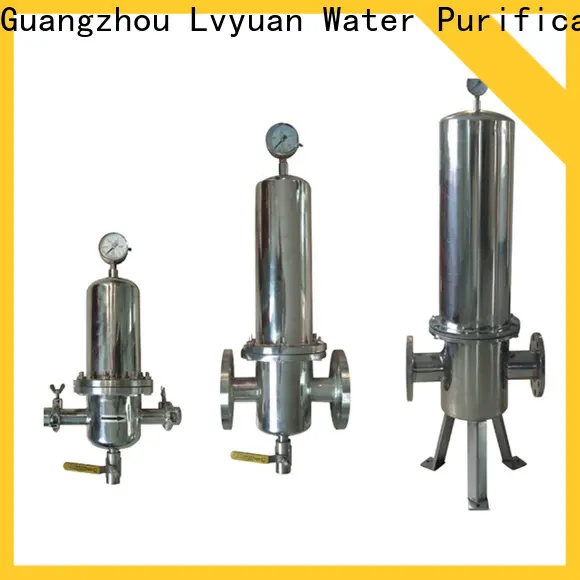 Lvyuan ss filter housing manufacturers with fin end cap for oil fuel1 1