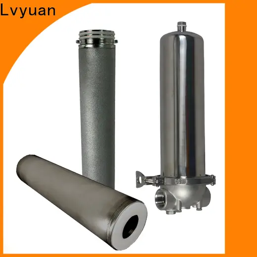high end stainless steel filter housing with core for sea water treatment 1